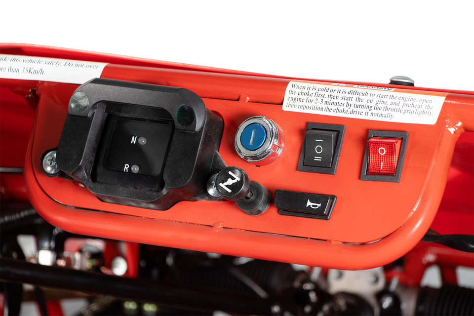 Buggy 125CC RG7-A Hunt 7'' Automaat Red