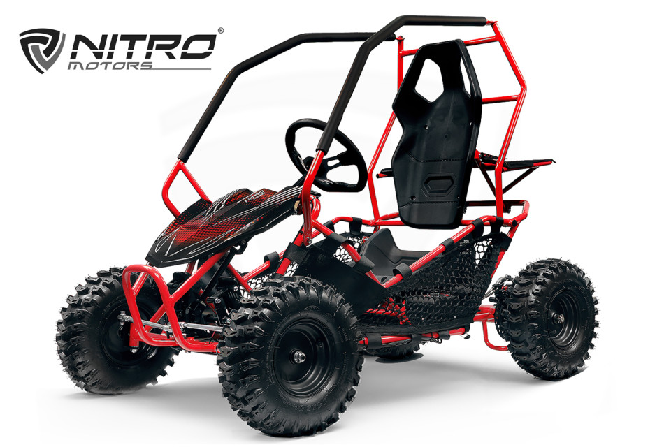 Eco Buggy 1000W GOKART Crosser 6'' Red