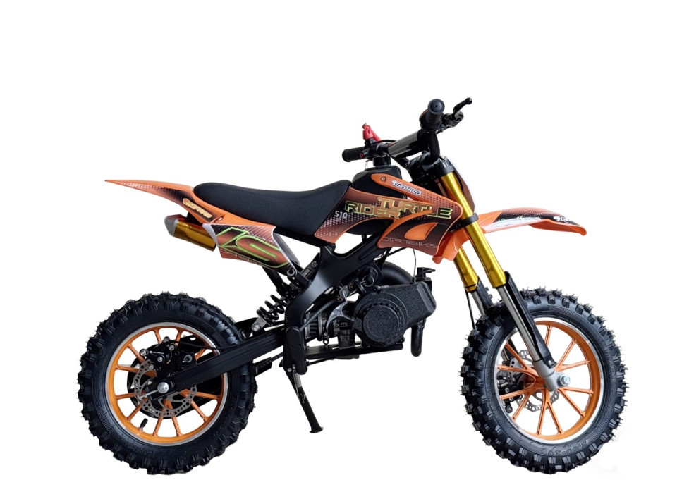 MiniCrosser dirtbike Gepard Turtle Rider 10/10 49cc Orange