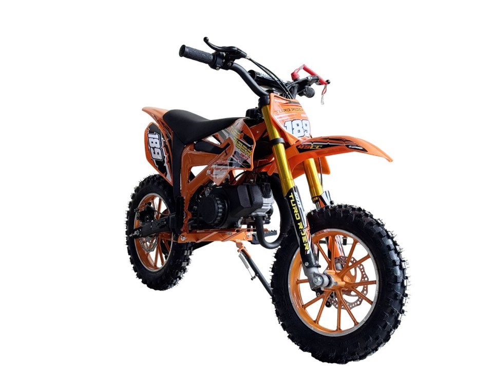 MiniCrosser dirtbike Gepard Turo Rider 10/10 49cc Orange