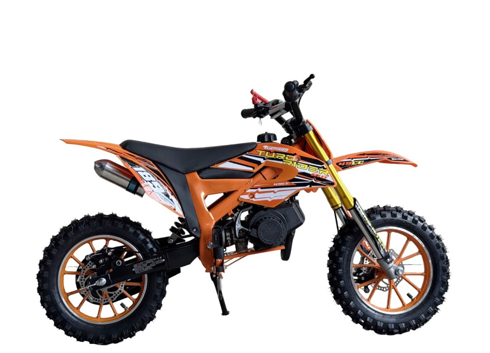 MiniCrosser dirtbike Gepard Turo Rider 10/10 49cc Orange