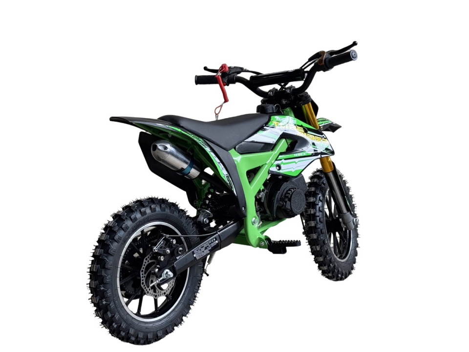 MiniCrosser dirtbike Gepard Turo Rider 10/10 49cc Green