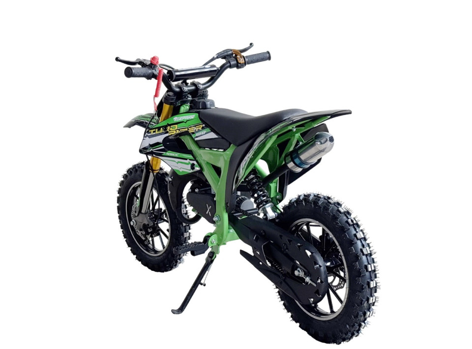 MiniCrosser dirtbike Gepard Turo Rider 10/10 49cc Green