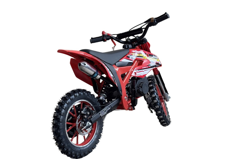 MiniCrosser dirtbike Gepard Turo Rider 10/10 49cc Red