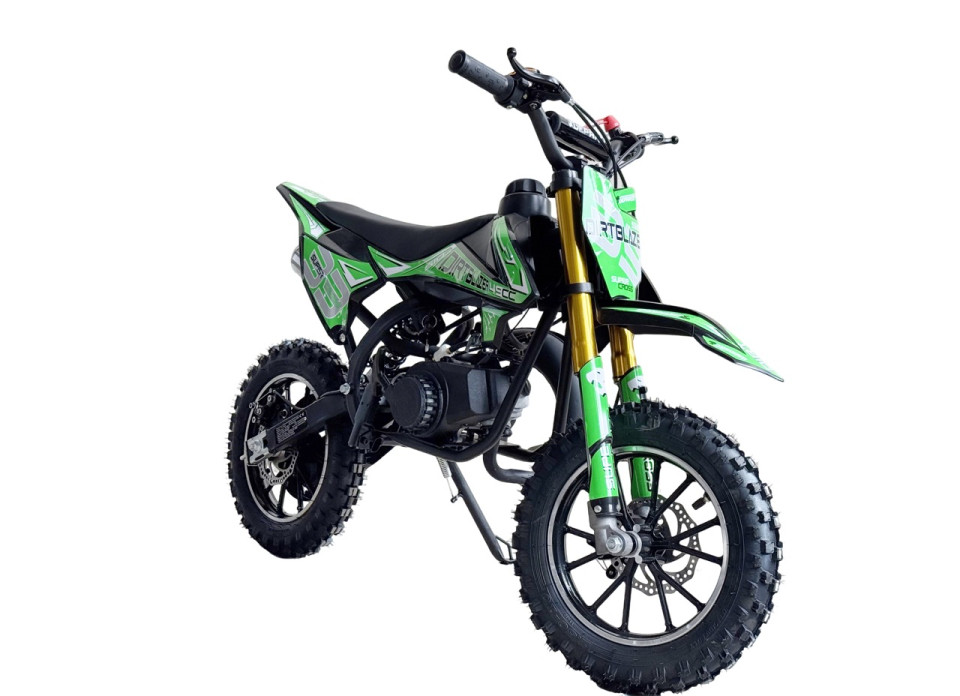 MiniCrosser dirtbike Gepard DirtBlazer 10/10 49cc Green
