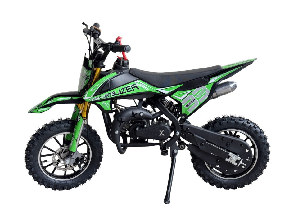 MiniCrosser dirtbike Gepard DirtBlazer 10/10 49cc Green