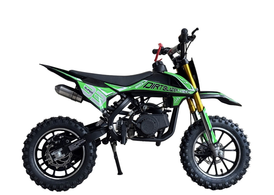 MiniCrosser dirtbike Gepard DirtBlazer 10/10 49cc Green