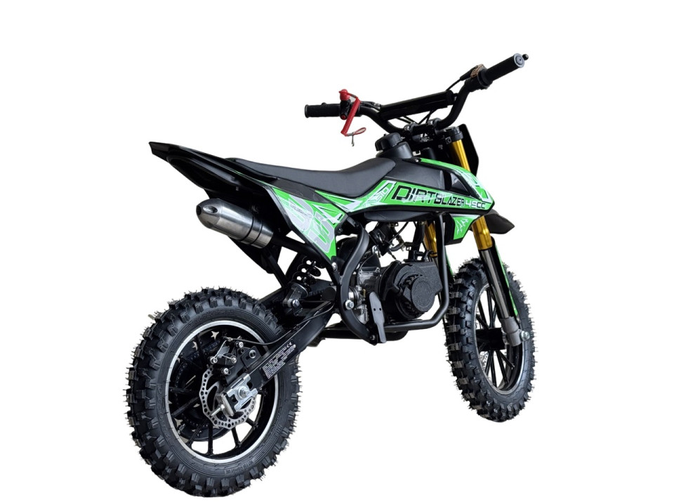 MiniCrosser dirtbike Gepard DirtBlazer 10/10 49cc Green