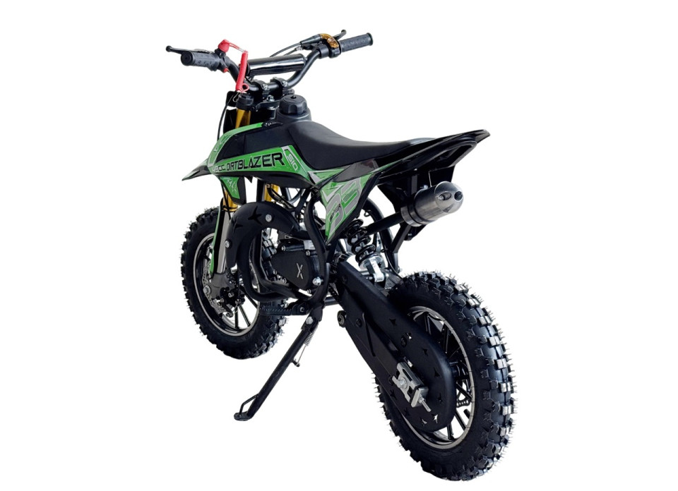 MiniCrosser dirtbike Gepard DirtBlazer 10/10 49cc Green
