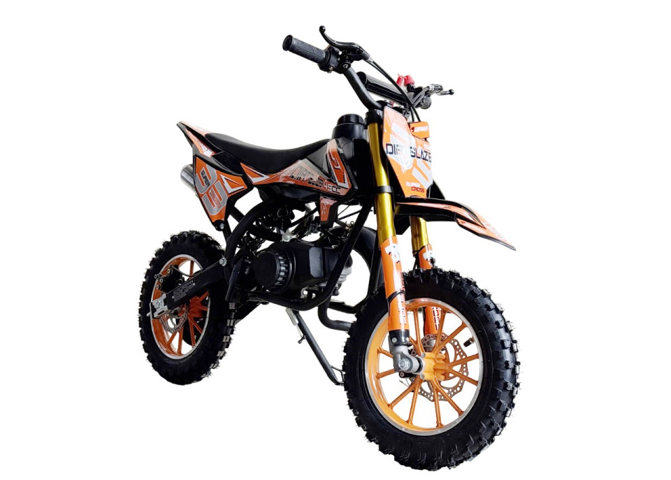 MiniCrosser dirtbike Gepard DirtBlazer 10/10 49cc Orange