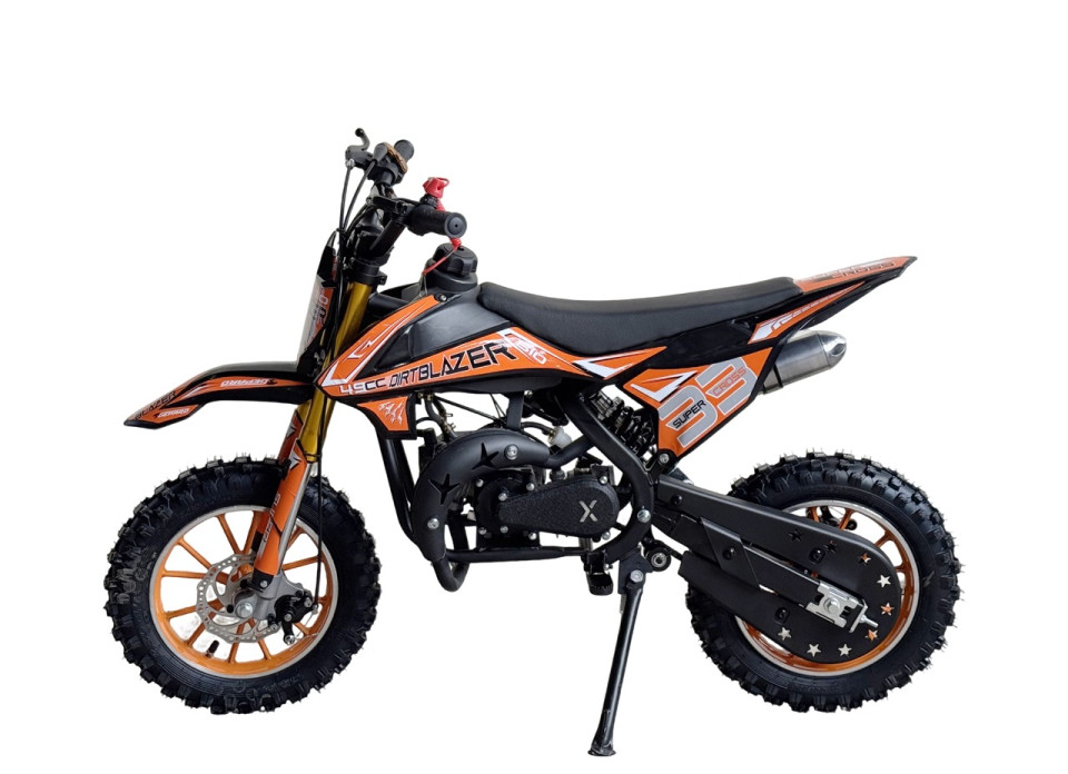 MiniCrosser dirtbike Gepard DirtBlazer 10/10 49cc Orange