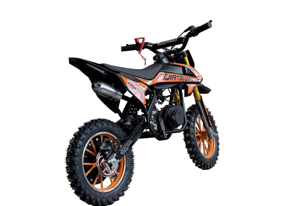 MiniCrosser dirtbike Gepard DirtBlazer 10/10 49cc Orange