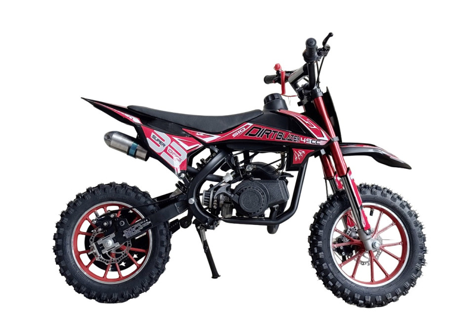 MiniCrosser dirtbike Gepard DirtBlazer 10/10 49cc Red