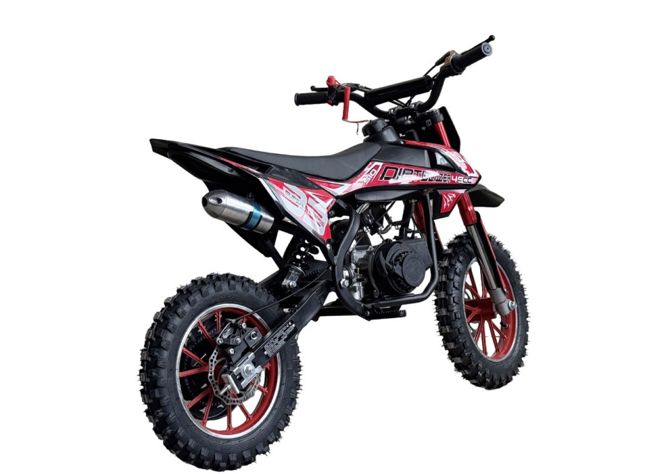MiniCrosser dirtbike Gepard DirtBlazer 10/10 49cc Red