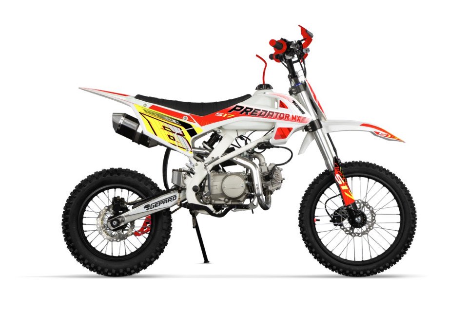 Midi Dirtbike Gepard Predator MX S17/14 125cc Red