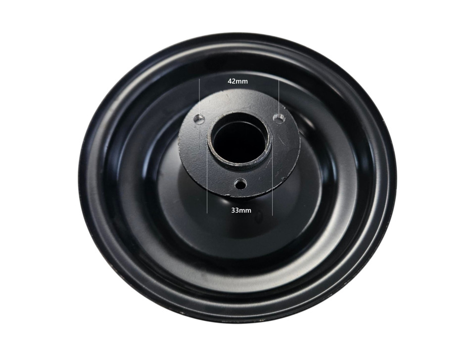 (24W3f) Voorvelg 6 inch (voor bandenmaat 4.10-6) ATV