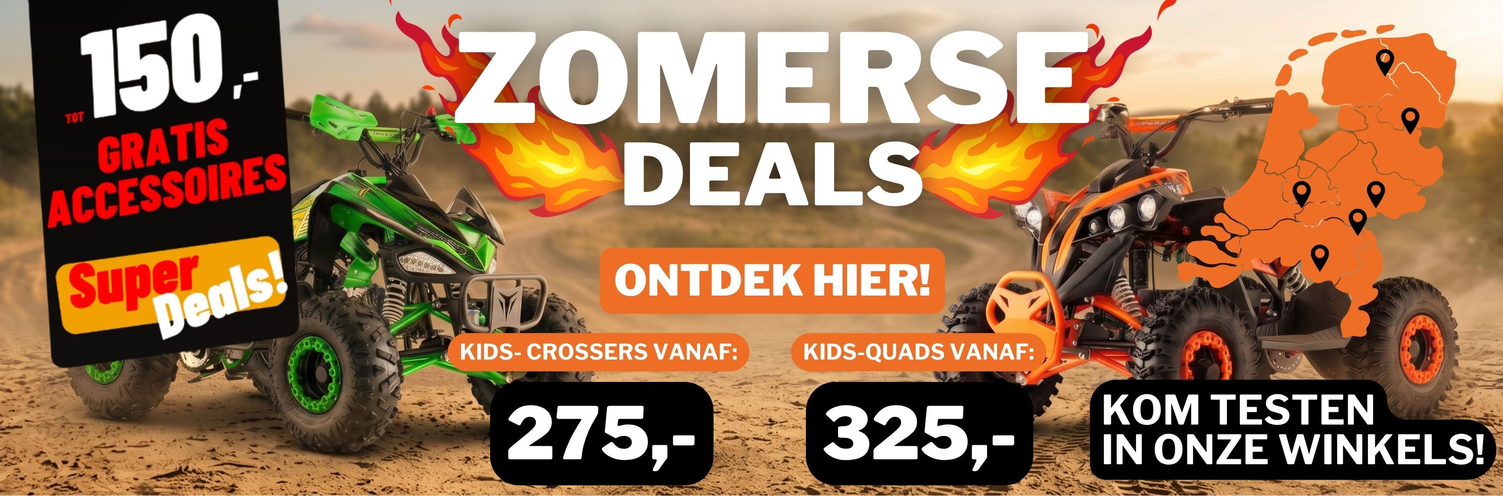 Ruim Assortiment van Quads - Laagste Prijsgarantie bij ons