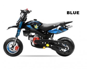 Mini crosser 49cc Hobbit DLX 6 Blue