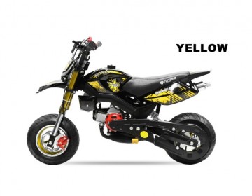 Mini crosser 49cc Hobbit DLX 6 Yellow