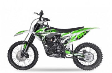 Dirtbike 150cc Hurricane schakel 19/16 Green