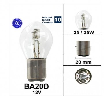 (35F4c) Lamp 12V 35/35W 