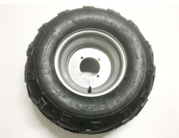 (214A3b) Band met velg RV 4 gaats 10inch (22x10-10)