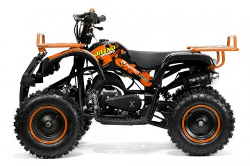 Kinderquad 49cc Torino Deluxe 6inch Orange