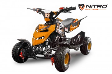 Kinderquad 49cc Repti XS 4inch Orange