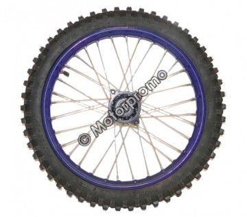 (20E1a) 17 inch velg + band + binnenband (voor) ORION as 15mm