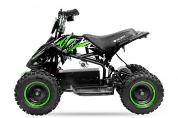 Eco Kinderquad 800w Python Sport 6 inch Green