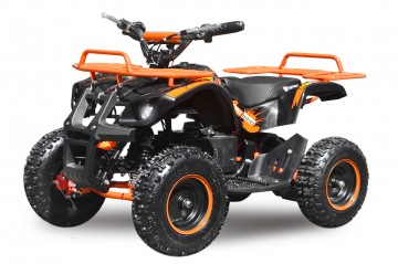 Eco Kinderquad 800w Torino DLX 6 inch Orange