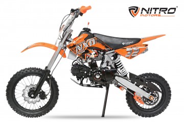 Dirtbike125cc NXD Sport automaat 17/14 Orange