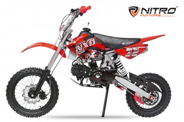Dirtbike125cc NXD Sport automaat 17/14 Red
