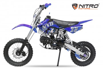 Dirtbike125cc NXD Sport automaat 17/14 Blue