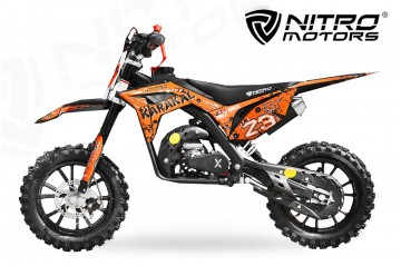 Mini crosser 49cc Karakal 10/10 Orange