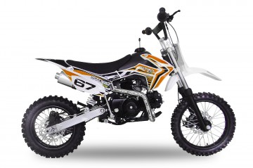 Dirtbike 125cc Storm PRO automaat 14/12 Orange