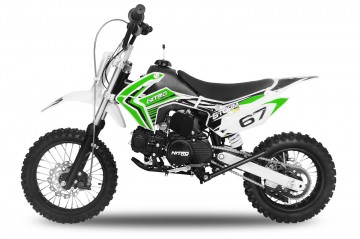 Dirtbike 125cc Storm V2 Pro semi-automaat 14/12 Green