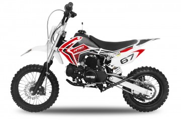 Dirtbike 110cc automaat Storm V2 12/10 red