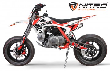 Dirtbike 110cc CRX Performance Supermoto 12/12 red