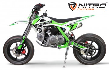 Dirtbike 110cc CRX Performance Supermoto 12/12 green