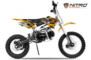 Dirtbike 125cc Sky DLX Pro 17/14 Orange