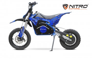 Eco Dirtbike 1200W Serval PRM 12 Blue