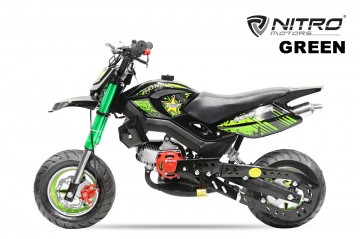 Mini crosser 49cc Hobbit DLX 6 Green