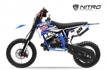 Dirtbike 50cc NRG50 RS 14/12 Blue