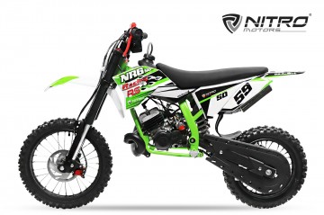 Dirtbike 50cc NRG50 RS 14/12 Green