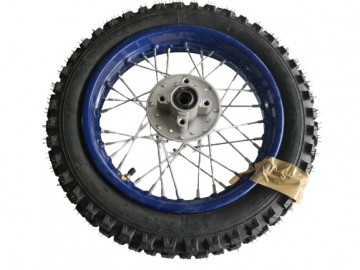 (209B4a) 12 inch velg + Band 12mm asgat (achter)