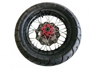 (209C3a) 12 inch Voorwiel compleet