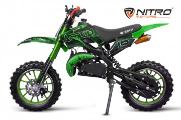 Mini crosser 49cc Apollo Fun 10 green