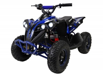 Gepard Kinderquad 1000w Iron XL 6 inch Blue