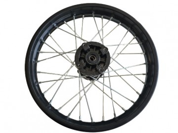 (220B3a) 16 inch Achtervelg as 15mm